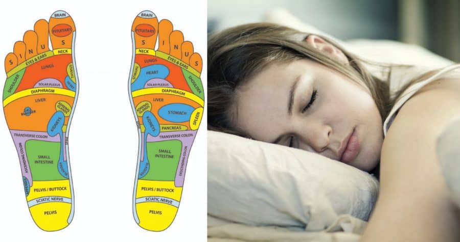 Try This Two Minute Foot Massage Which Claims To Guarantee A Good Night’s Sleep