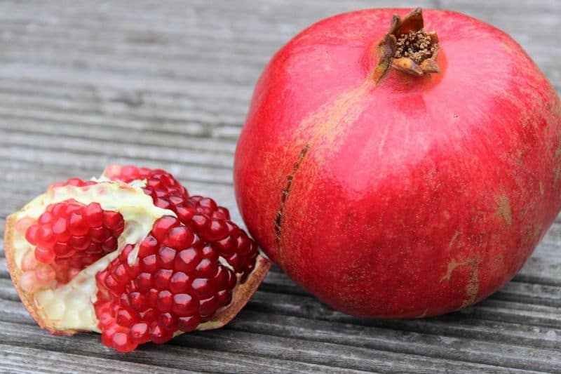 Pomegranate is full of antioxidants and promotes longevity