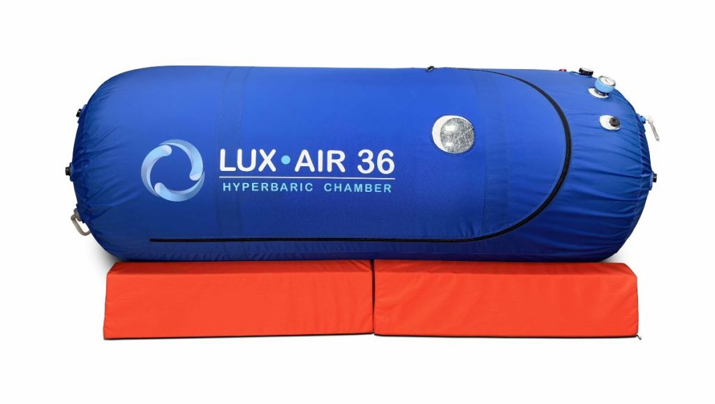 luxair 36 soft shell hyperbaric oxygen therapy chamber