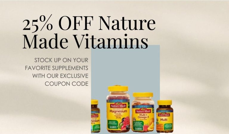 Nature Made Coupon Code Featured Image